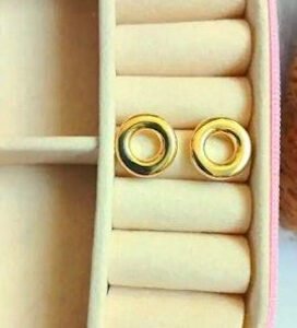 Brinco Argola Stud Dourado