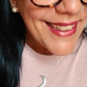 Colar Lua Crescente G