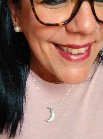 Colar Lua Crescente G