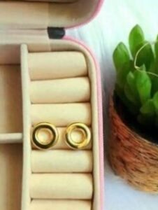 Brinco Argola Stud Dourado1